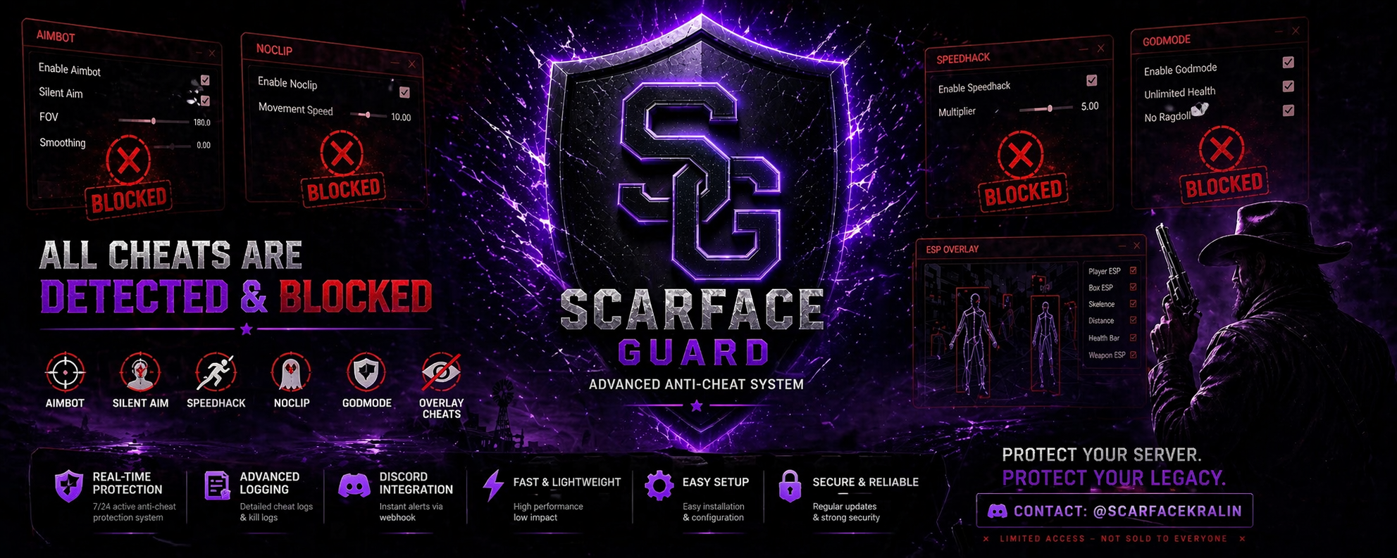 Scarface Guard anti-cheat banner